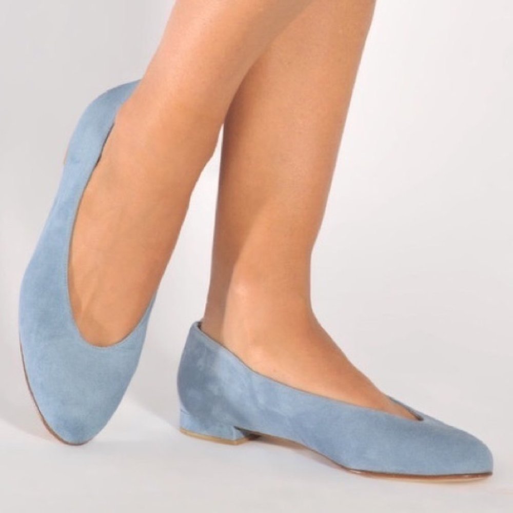 Stuart Weitzman Chicflat Suede Flats